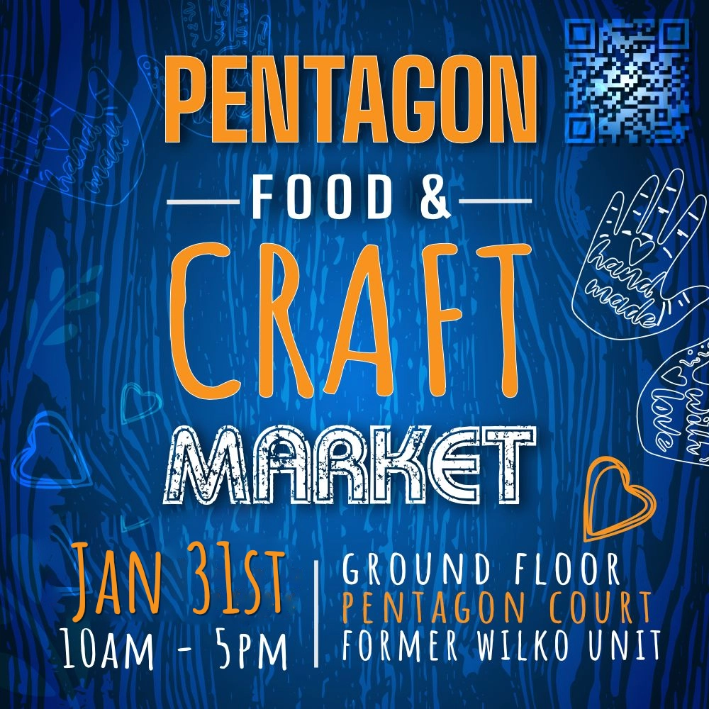 Pentagon Food & Craft Market | Saturday 31 January 2026